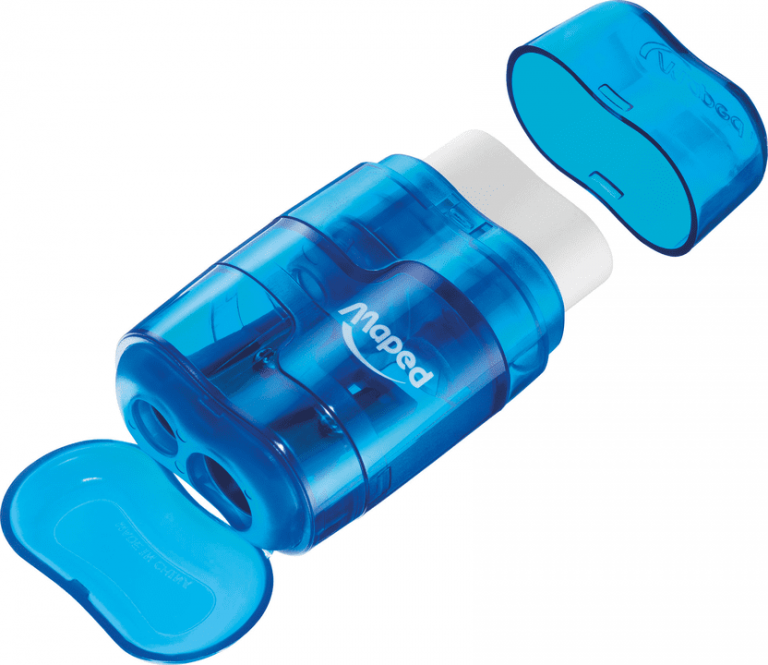 SHARPENERERASER CONNECT TRANSLU 2H BLISTER Maped India