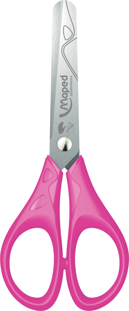 Handle Colour Will Vary-Red or Blue Maped Left Handed Scissors 382500 13.5 cm 