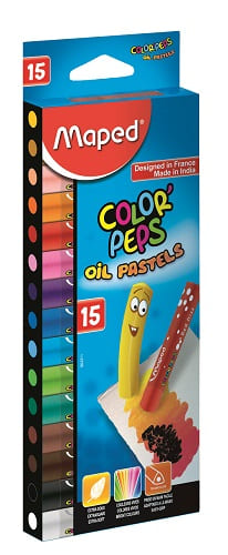BABY CRAYONS X6 COLOR PEPS MY FIRST BLISTER CARD – Maped India